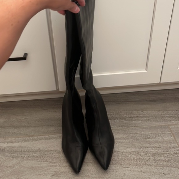 Colin Stuart black leather boots - Picture 3 of 3